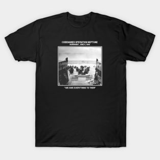 Codenamed Operation Neptune - WW2 D-Day T-Shirt